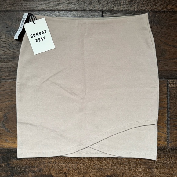 Sunday Best Tan Skirt - Picture 1 of 3